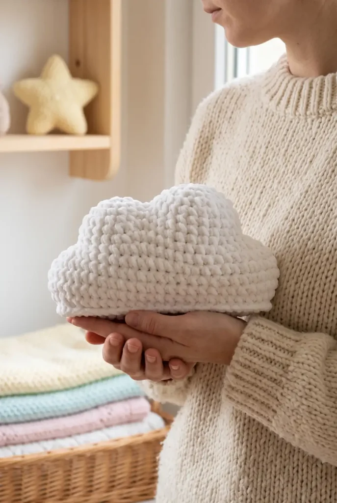 27. Crochet Baby Cloud Toy Pattern