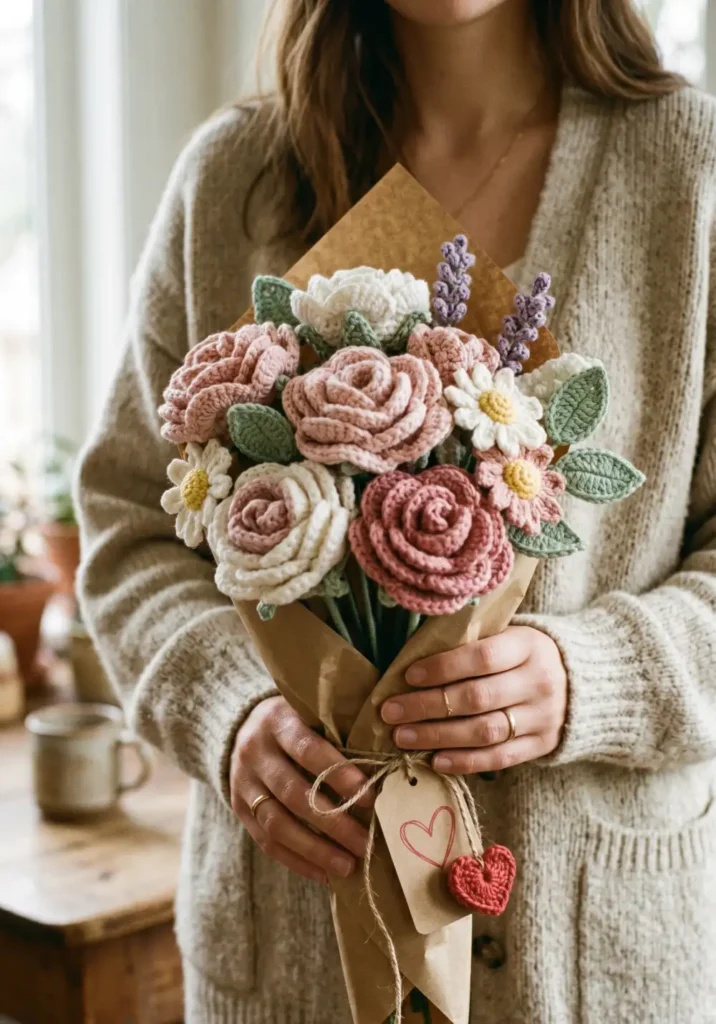 28. Crochet Mother's Day Bouquet