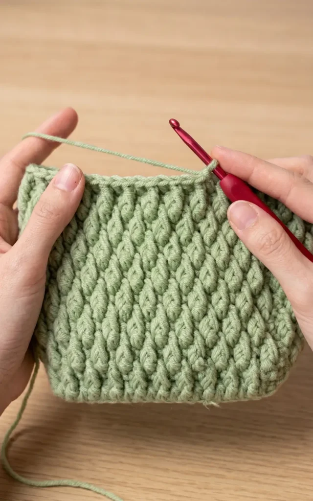 Beautiful crochet bag