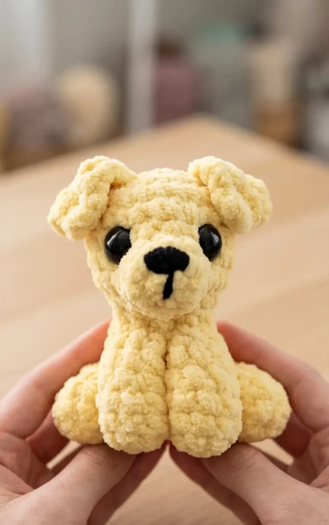 Crochet Puppy Tutorial Hour Project