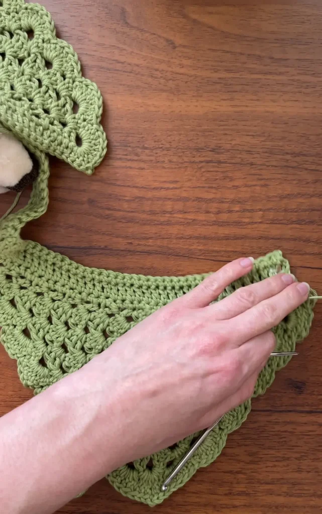 Easy Crochet Dog Bandana Step by Step Tutoria