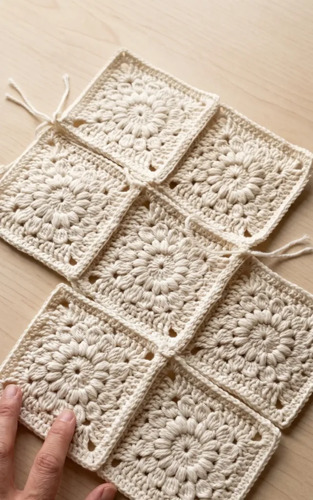 How to Crochet a Sunflower Granny Square Bag