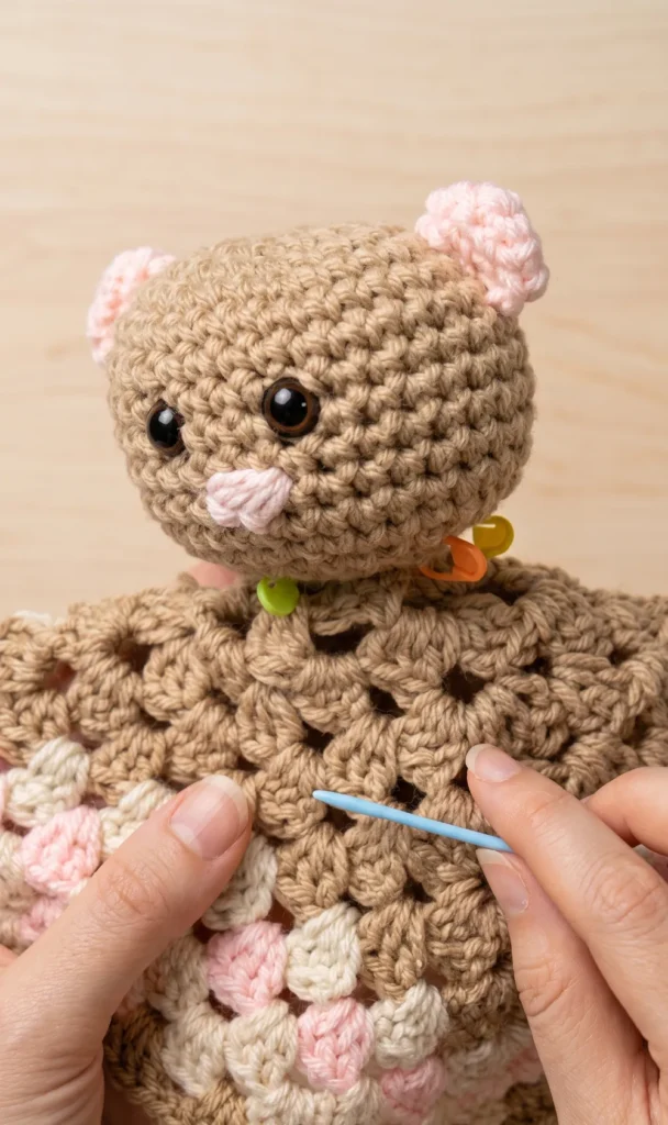 Bear Crochet Lovey Pattern