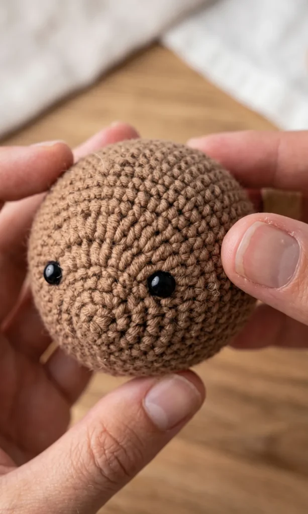 Crochet Baby Rattle BEAR Free Amigurumi Tutorial