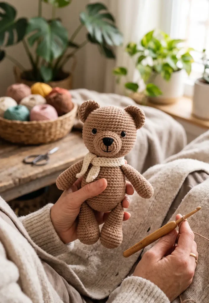 3. Crochet Baby Teddy Bear Toy Pattern