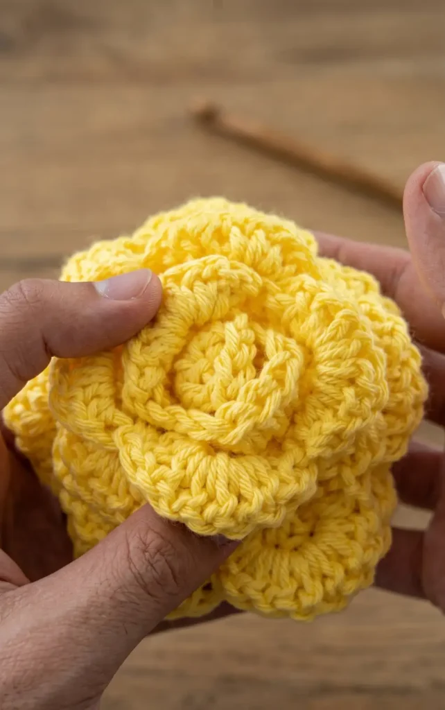 Crochet Beginner Easy Fiower Pattern