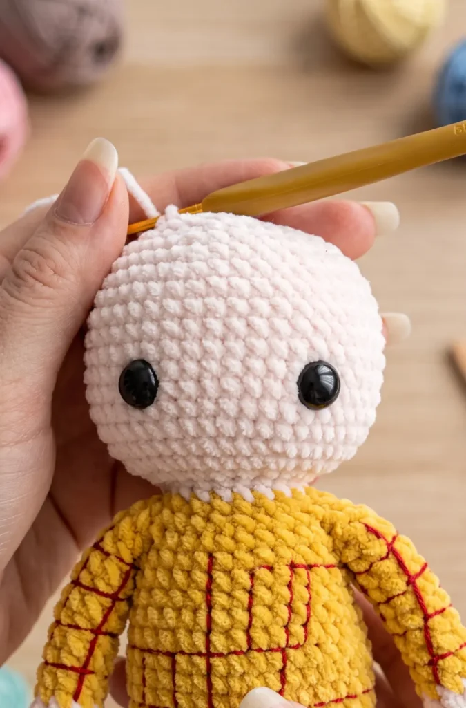 How to Crochet Woody from Toy Story Step by Step