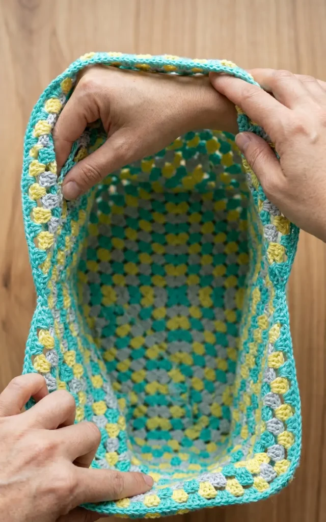 Granny Square Crochet Bag