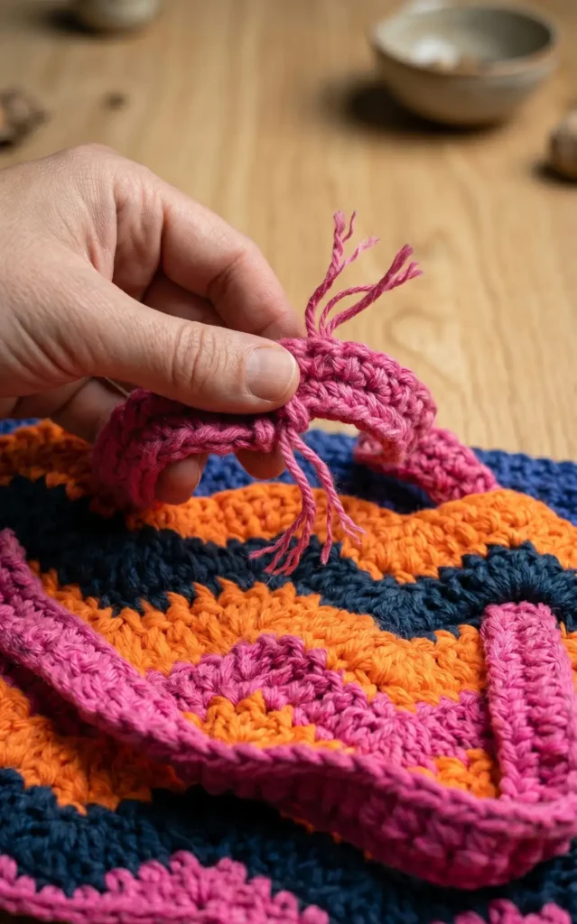 How to Crochet Yarn Tote Beach Bag