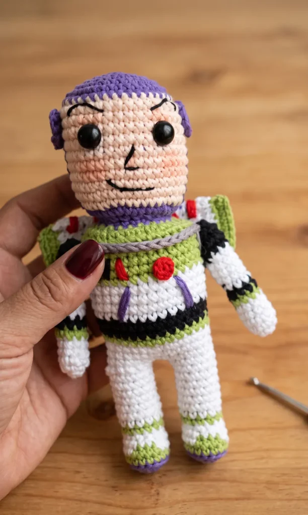 Crochet BUZZ LIGHTYEAR Toy Story Step by Step