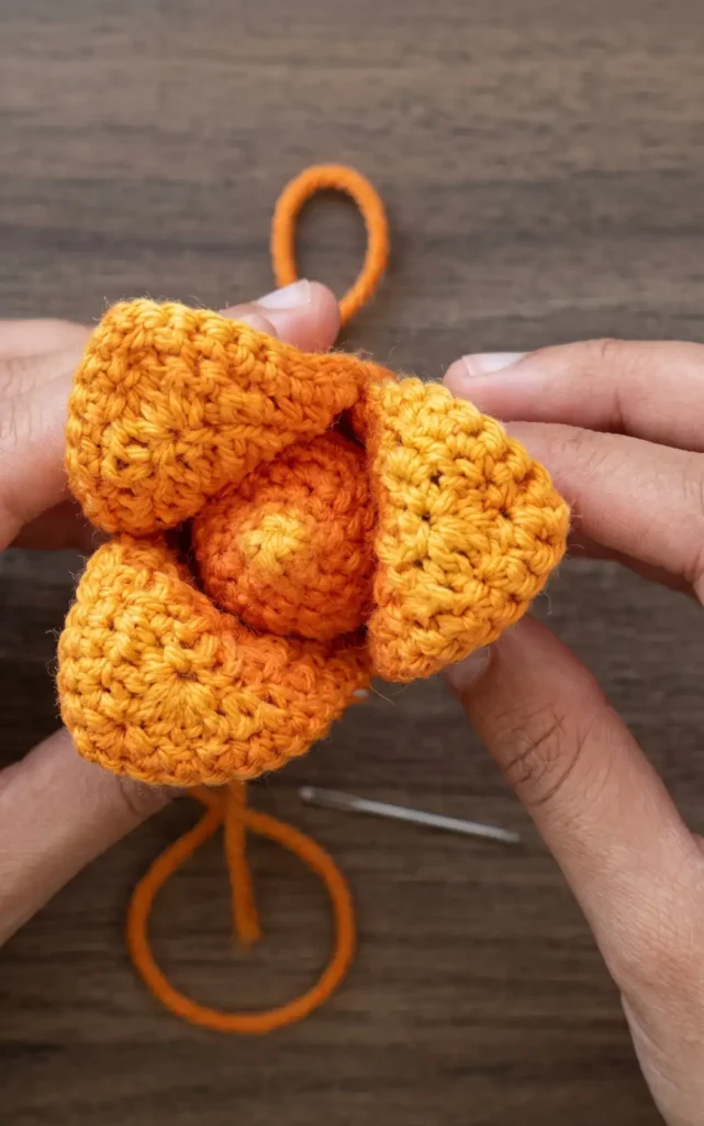 Crochet Tulip Flower Bouquet Pattern
