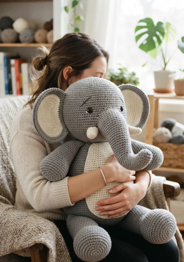 5. Big Crochet Elephant Pattern