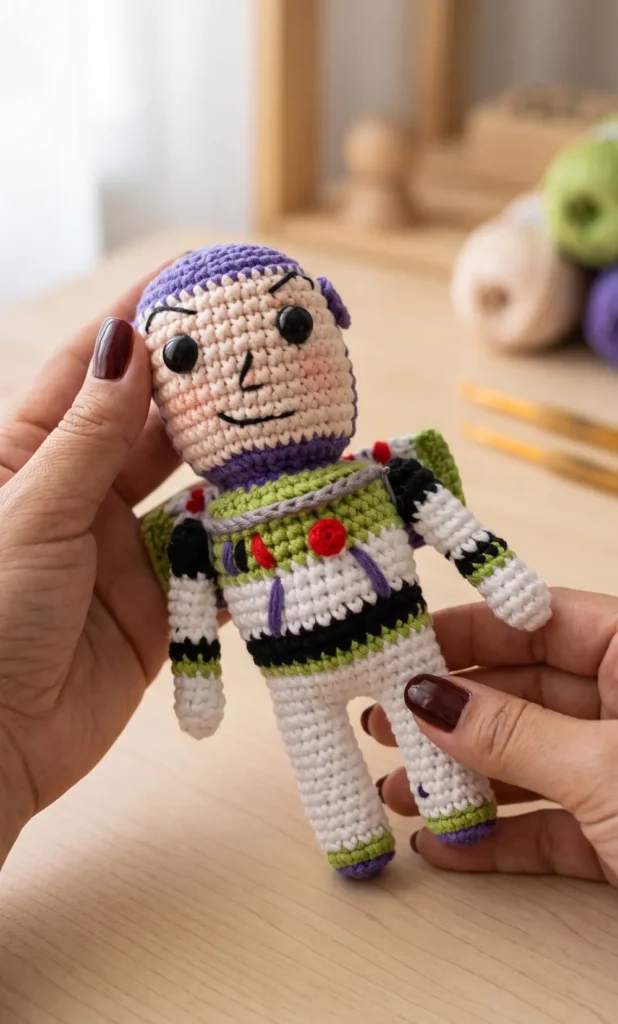 Crochet BUZZ LIGHTYEAR Toy Story Step by Step