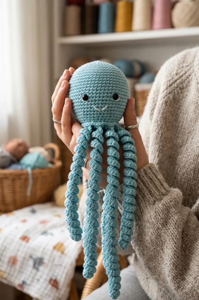 9. Crochet Baby Octopus Toy Pattern