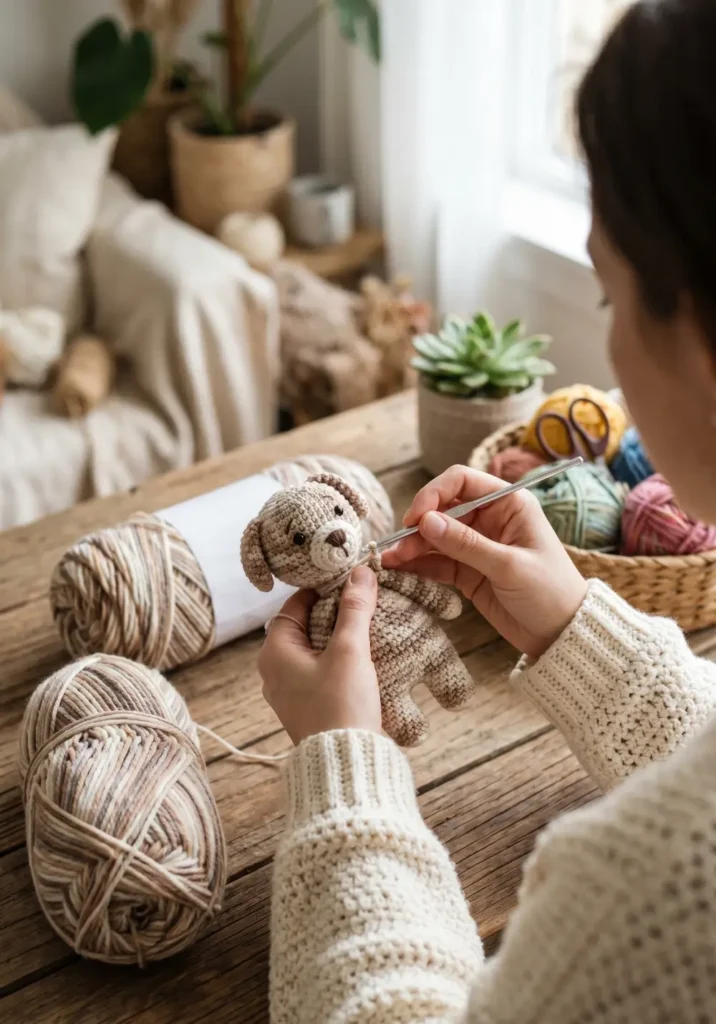 Best Yarn for Puppy Amigurumi