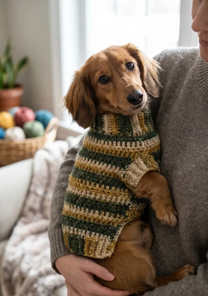 Cozy Crochet Dog Sweater Pattern