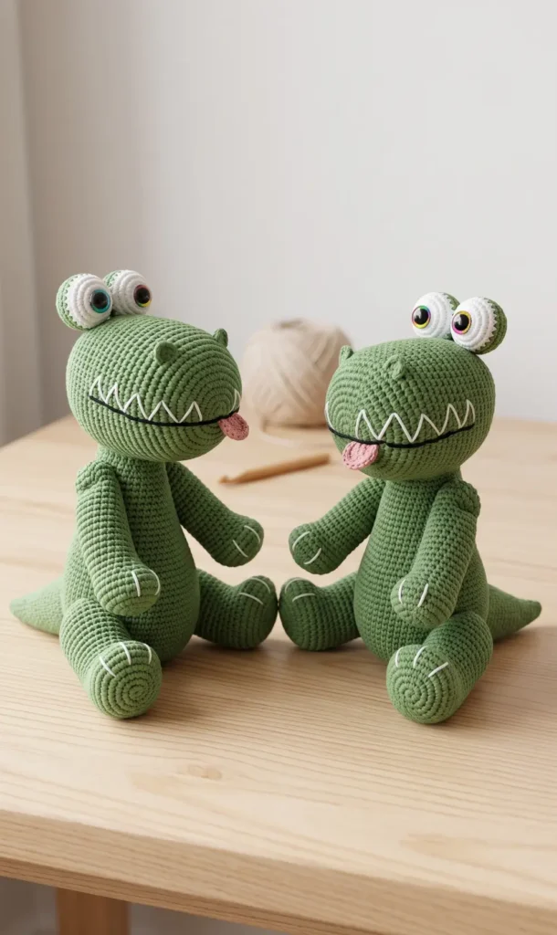 Crochet Amigurumi Dinosaur