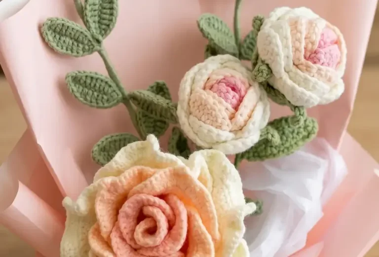 Crochet Flower Bouquet Free Patterns