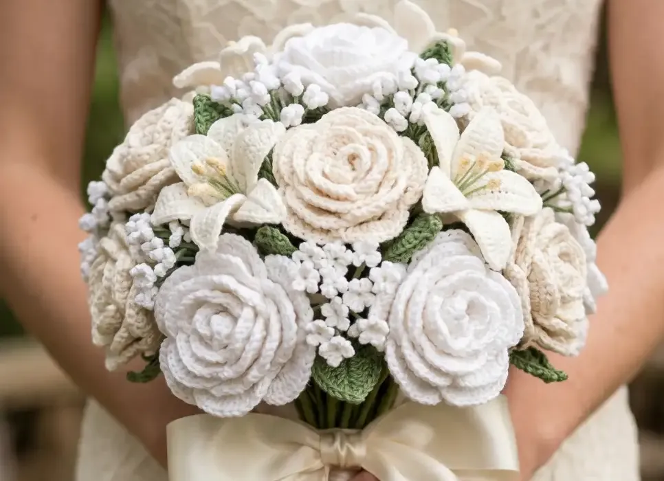 Crochet Flower Bouquet Ideas