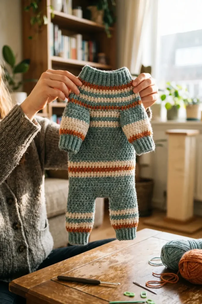 Crochet Pajamas for Indoor Cats