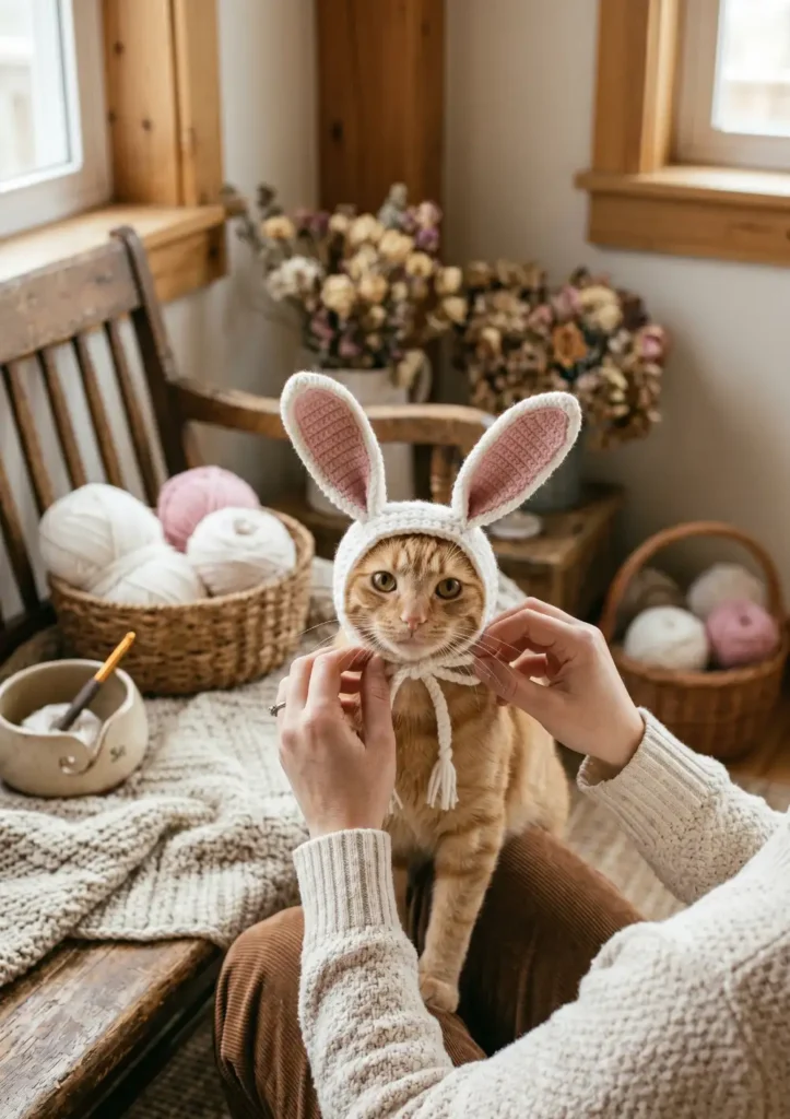 Cute Bunny Costume for Pets