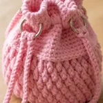 Granny Square Crochet Beach Bag