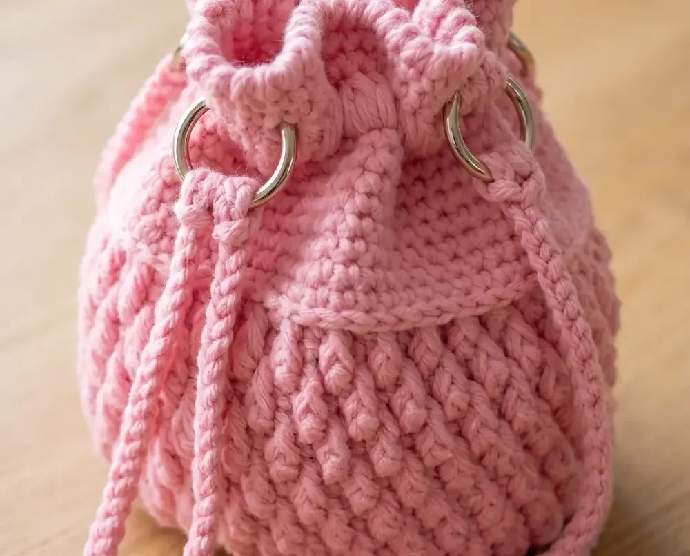Free Drawstring Crochet Beach Bag Patterns