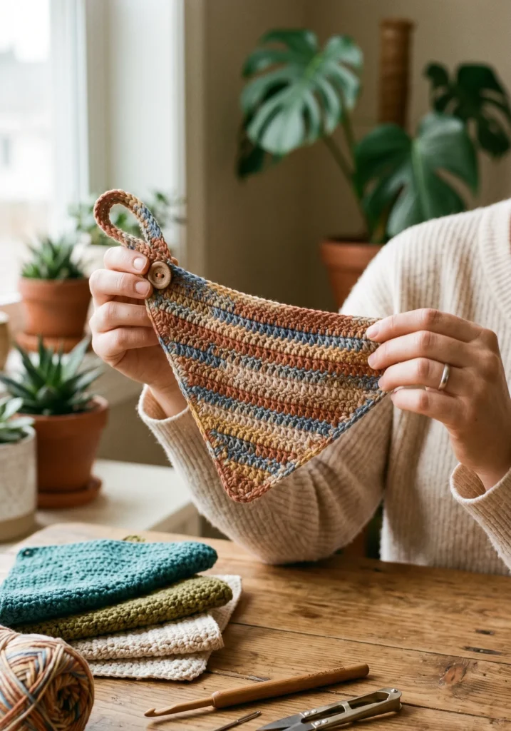 Easy Crochet Pet Bandana Design