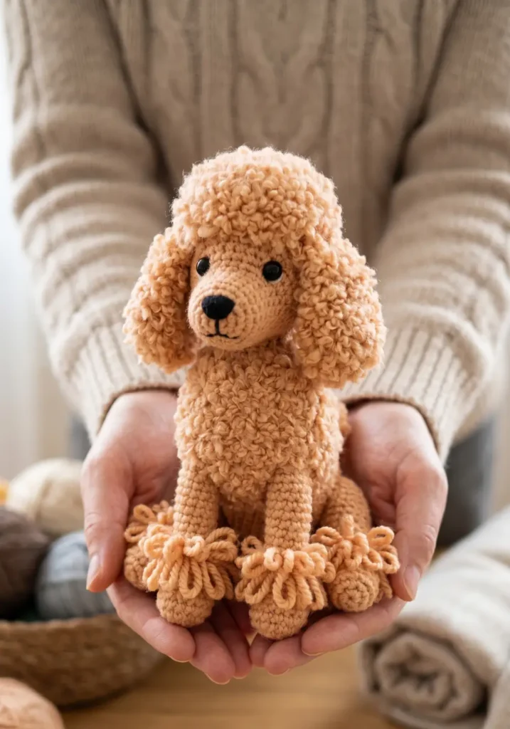 Easy Poodle Crochet Dog Pattern