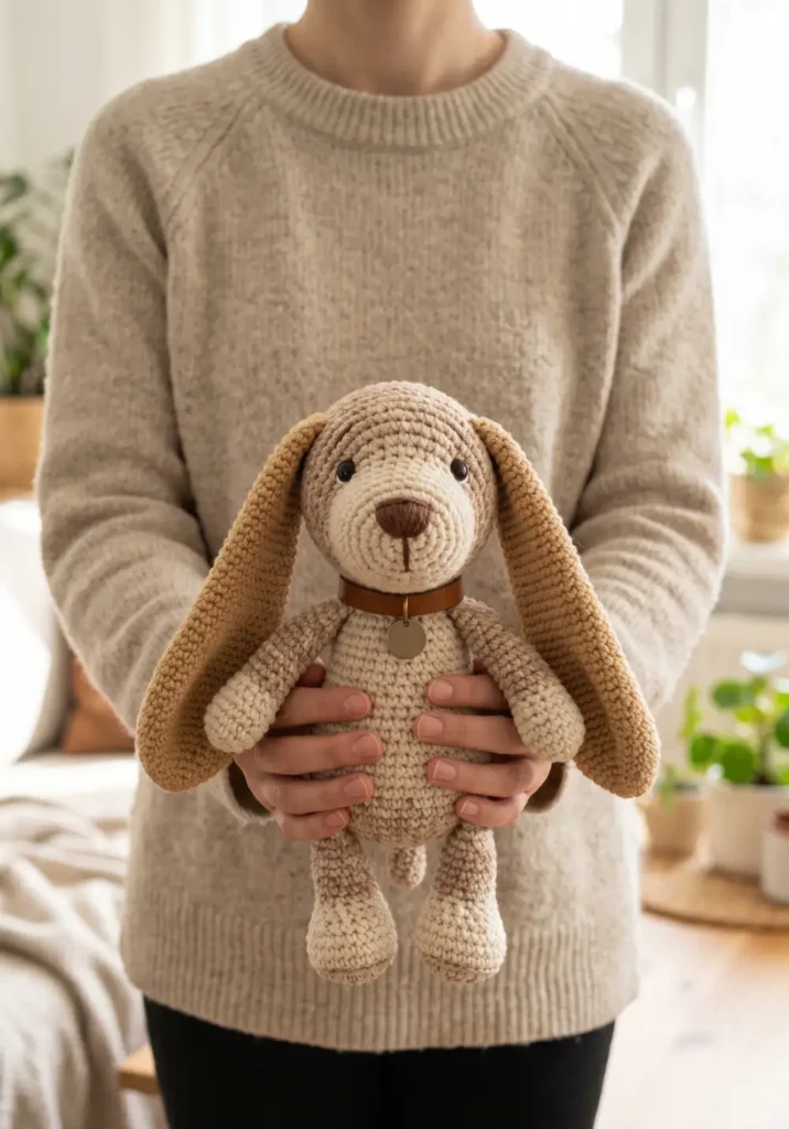 Floppy Ear Crochet Dog Pattern
