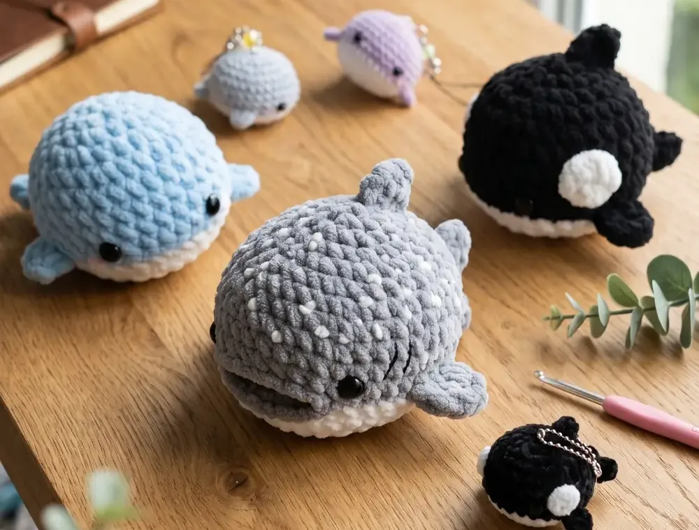 Kawaii Crochet Keychain Free Patterns