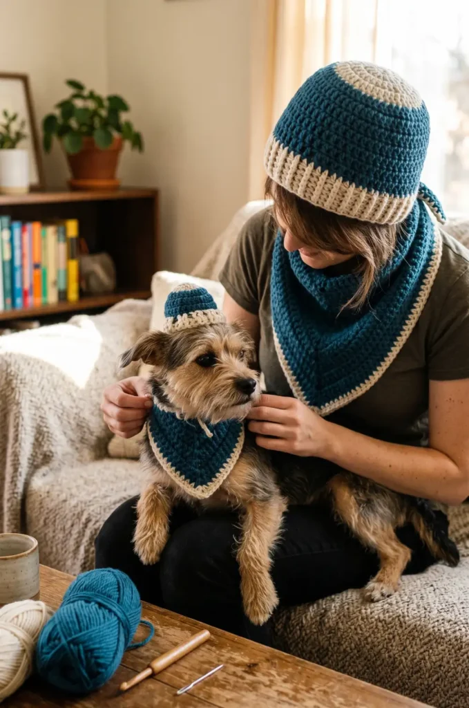 Matching Pet and Owner Accessories