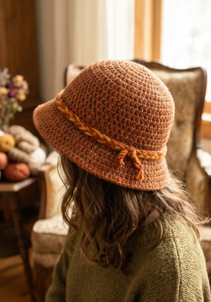 Vintage-Style Bucket Hat Design