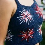 fourth of July Crochet Top Free Patterns