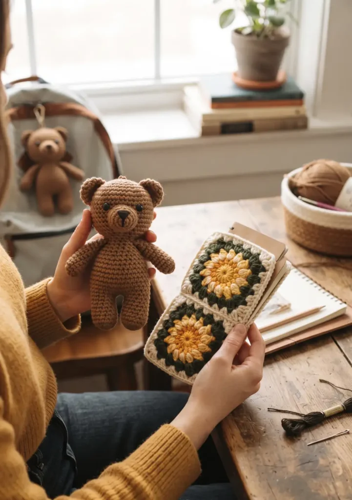 1. Classic Teddy Bear Amigurumi