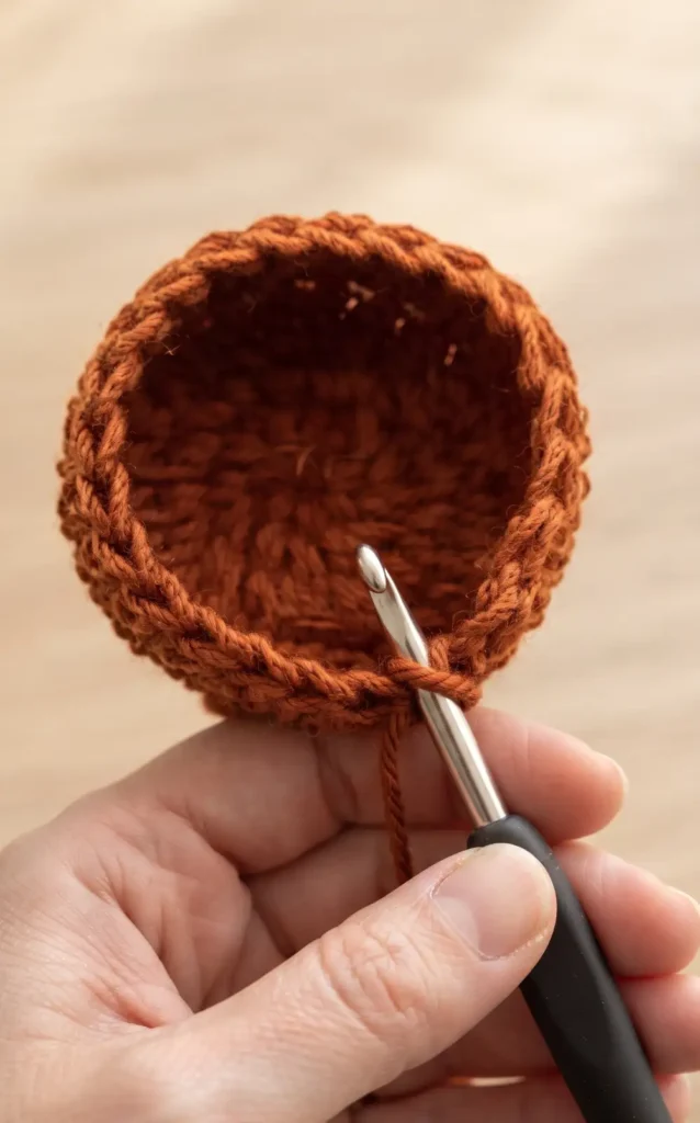 Crochet Pencil Case Shaped Like a Pencil
