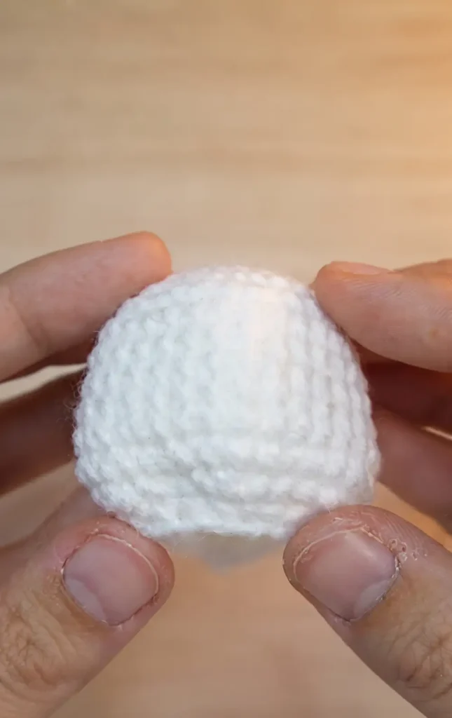 Mini Panda Crochet Keychain