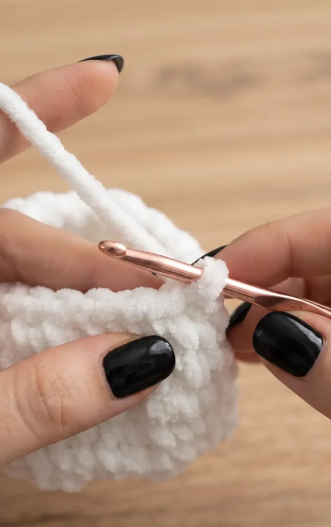 Quick No-Sew Crochet Ghost