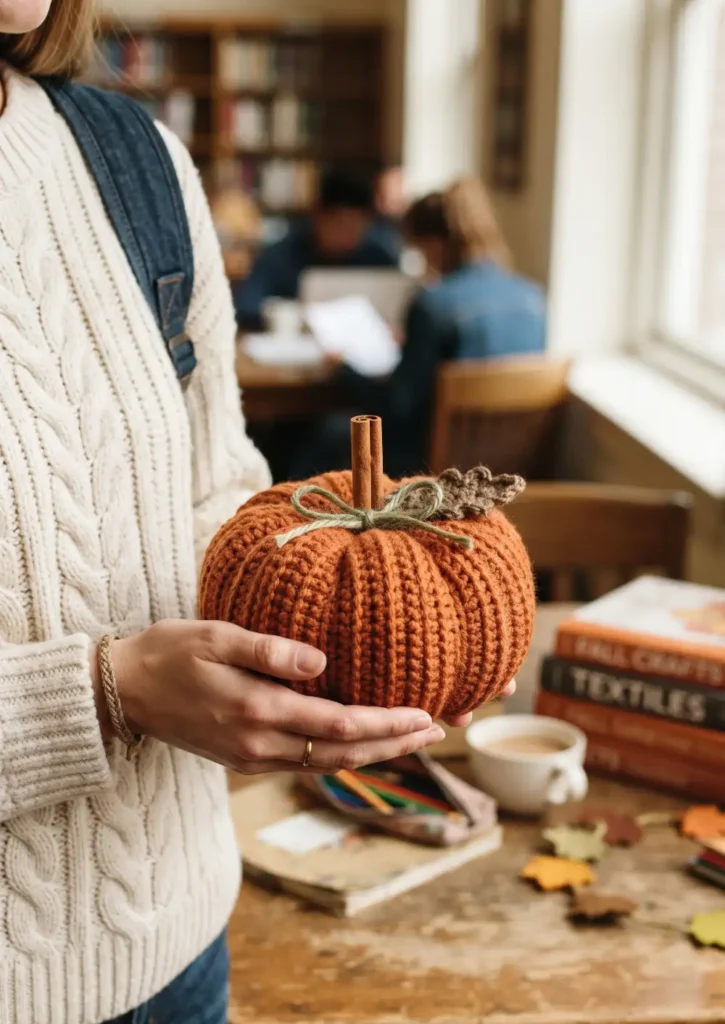 Cinnamon Stick Stem Pumpkin