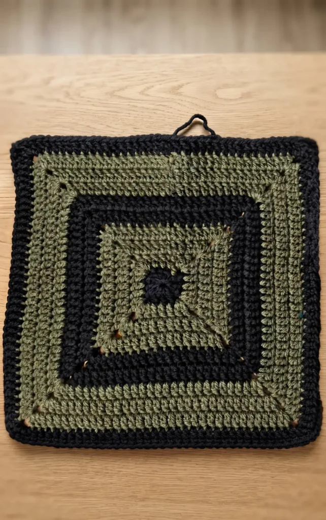 Crochet Granny Square Cardigan
