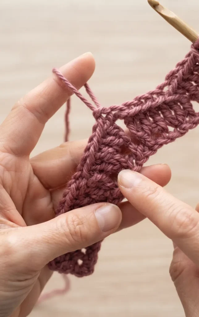 Crochet Granny Stripe Scarf Tutorial