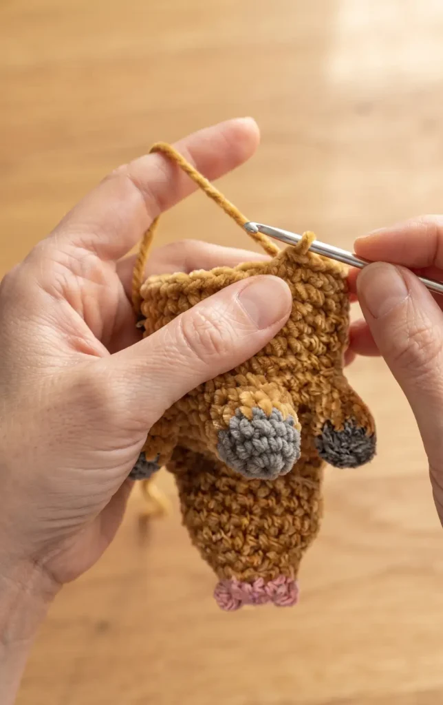 Crochet Highland Cow