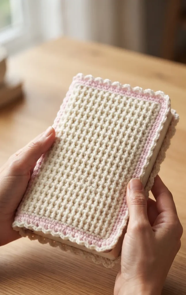 Crochet Notebook Cover