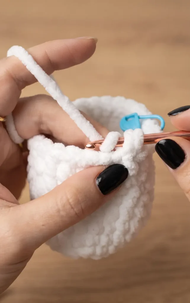Quick No-Sew Crochet Ghost