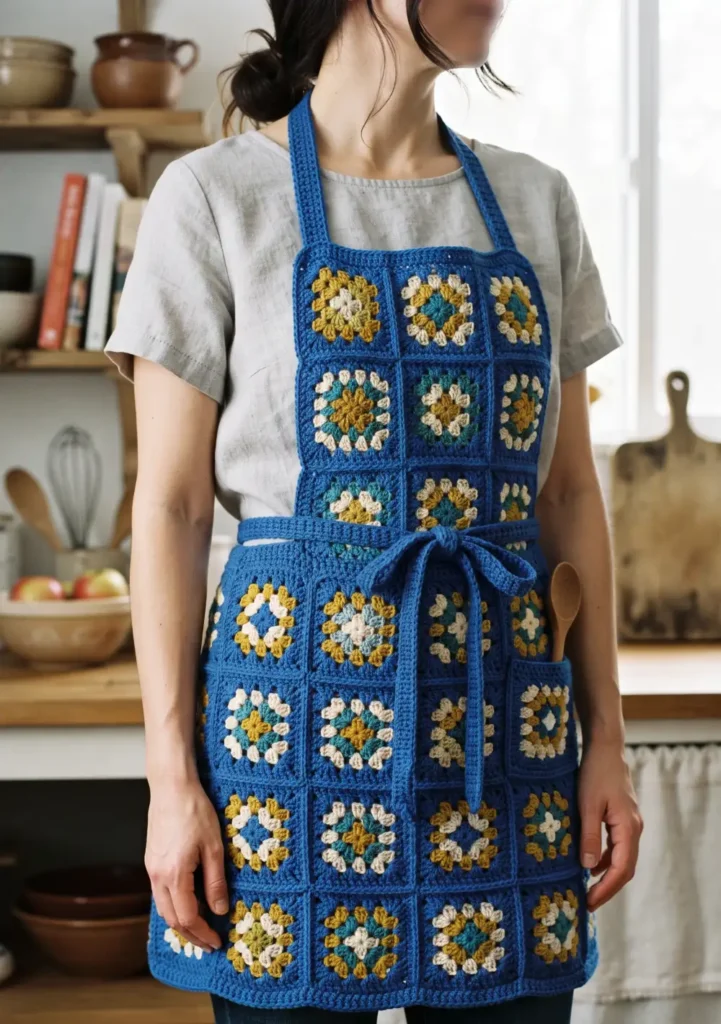 Granny Square Apron