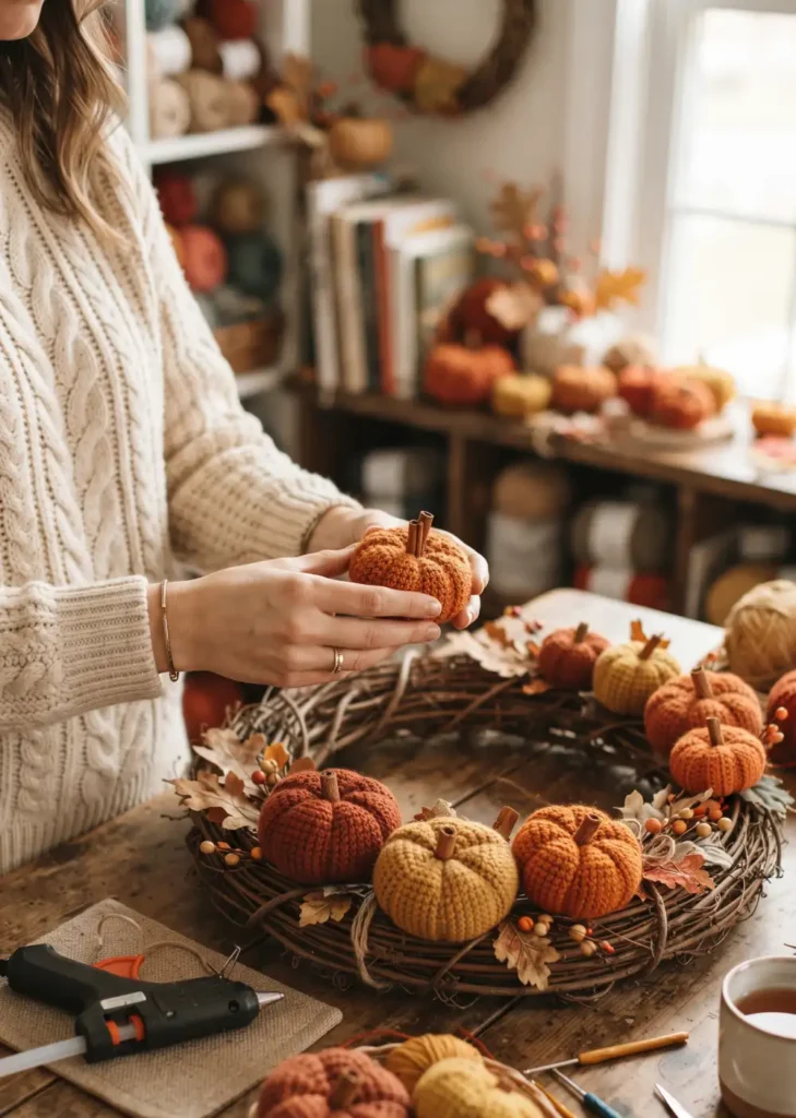Pumpkin Wreath Accent Pieces