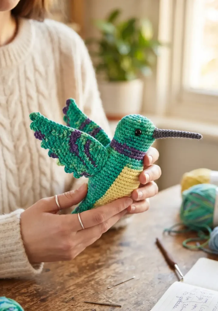 23. Hummingbird Amigurumi