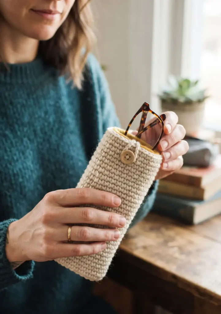 Crochet Glasses Case
