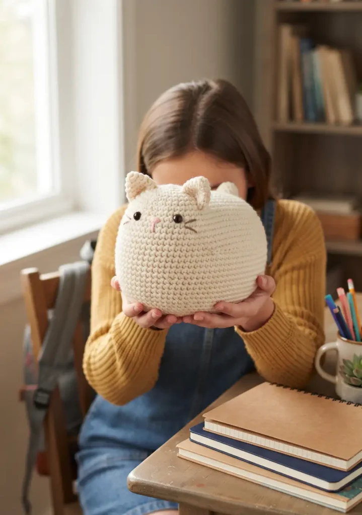3. Chubby Loaf Cat Plushie