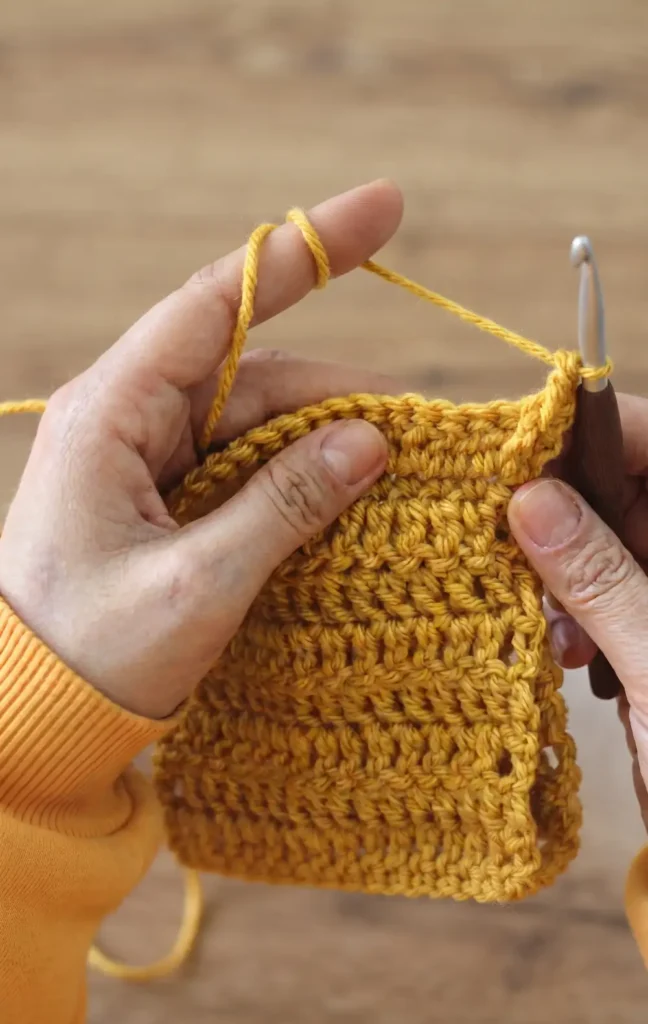Crochet Easy Granny Scarf with Fringe